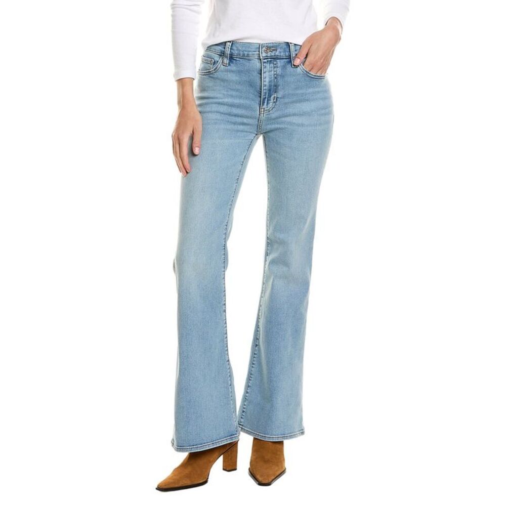 Frame Denim Womens Frame The Icon Ripple Flare Jean